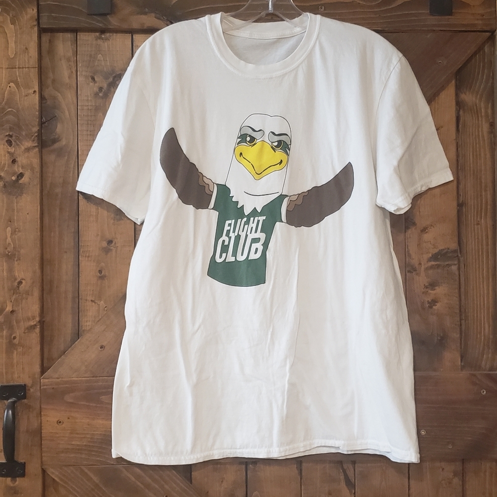 Mens NFL Philadelphia Eagles Football Flight Club T-shirt